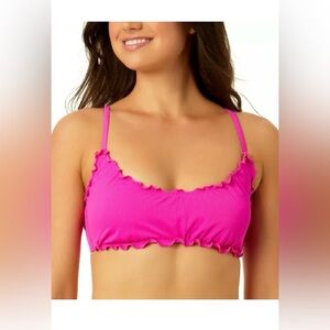 NWT Salt + Cove
Juniors' Ruffle-Trim Bralette Bikini Top XL